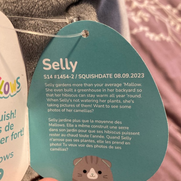 Squishmallows Selly Large New with Tag - Picture 6 of 9